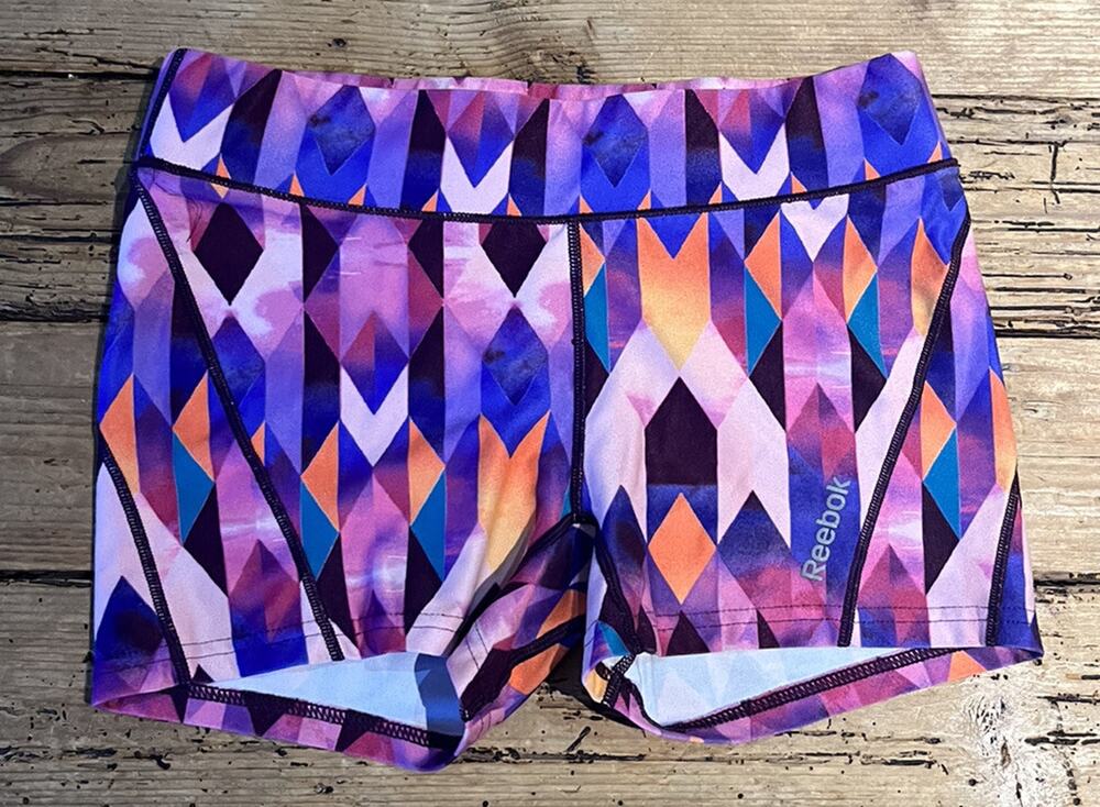 Reebok Womens Size S Multicolor Active Shorts NWOT